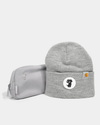 Cross-Body Bag &amp; Gray Beanie Bundle