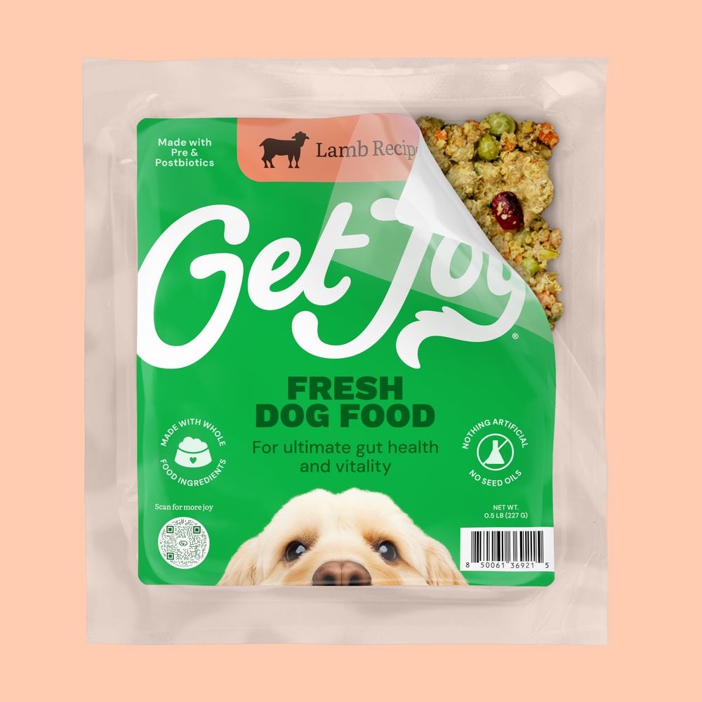 Fresh Dog Food Delivery with Belly Biotics™ | Get Joy