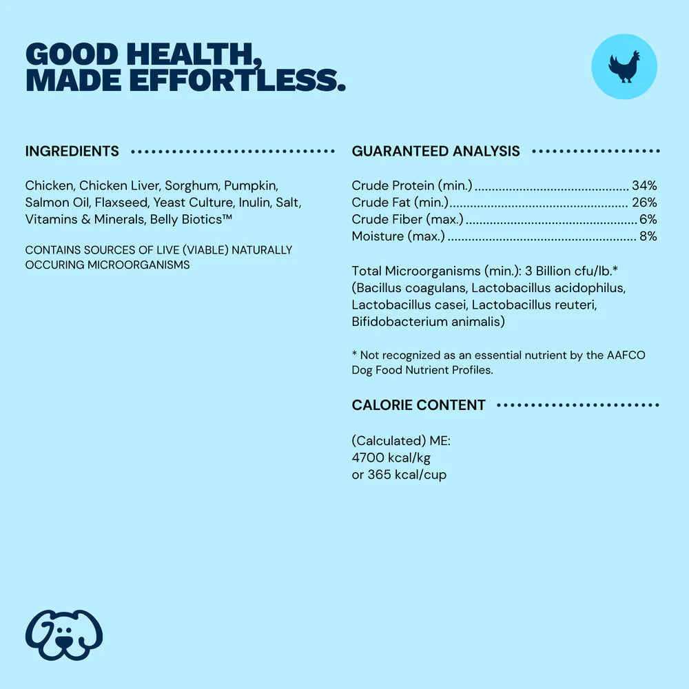 Get Joy Freeze-Dried Raw Chicken — ingredients & guaranteed analysis | 