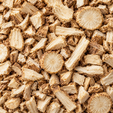Dried chopped chicory root